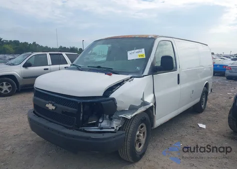 2007 Chevrolet Express Work Van z USA, uszkodzony, nr VIN 1GCFG15X371214485